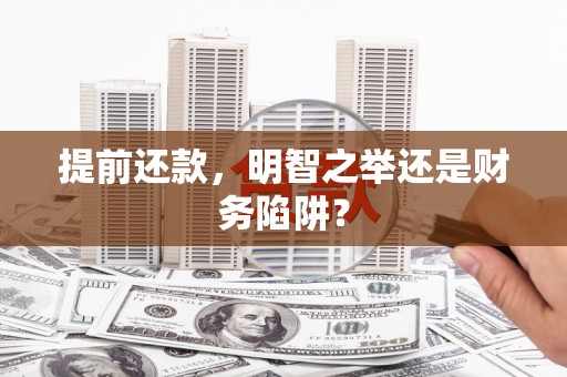 利通提前还款，明智之举还是财务陷阱？
