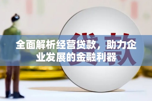 利通全面解析经营贷款，助力企业发展的金融利器