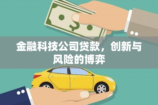 利通金融科技公司贷款，创新与风险的博弈
