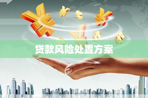 利通贷款风险处置方案