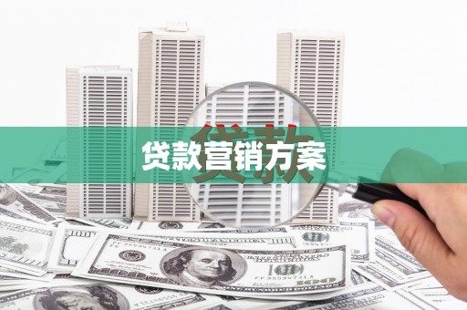 利通贷款营销方案