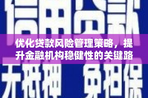 利通优化贷款风险管理策略，提升金融机构稳健性的关键路径