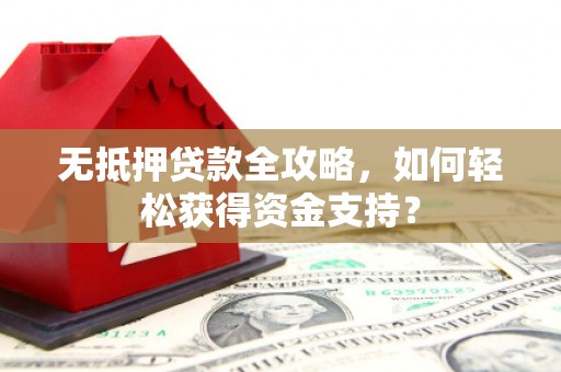 利通无抵押贷款全攻略，如何轻松获得资金支持？