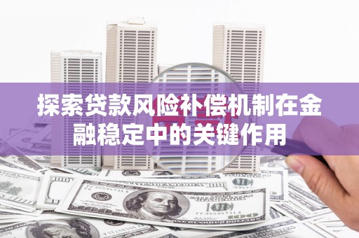 利通探索贷款风险补偿机制在金融稳定中的关键作用