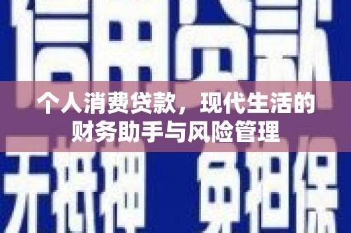 利通个人消费贷款，现代生活的财务助手与风险管理