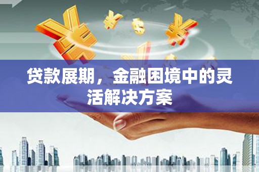 利通贷款展期，金融困境中的灵活解决方案