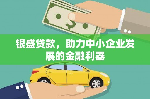 利通银盛贷款，助力中小企业发展的金融利器