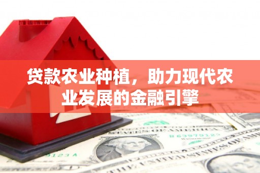 利通贷款农业种植，助力现代农业发展的金融引擎