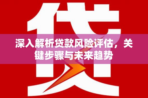 利通深入解析贷款风险评估，关键步骤与未来趋势