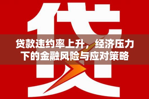 利通贷款违约率上升，经济压力下的金融风险与应对策略