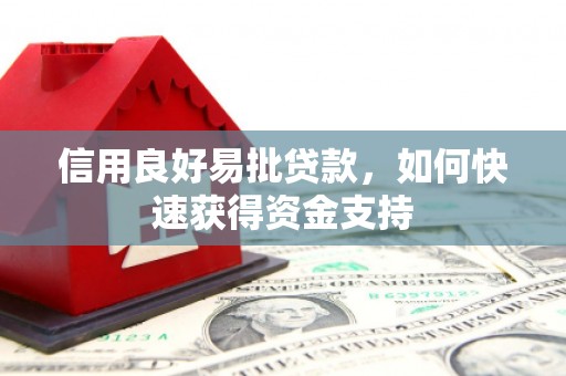利通信用良好易批贷款，如何快速获得资金支持