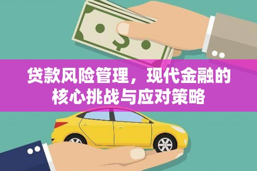 利通贷款风险管理，现代金融的核心挑战与应对策略