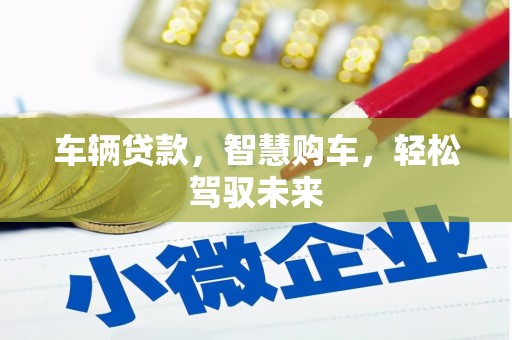 利通车辆贷款，智慧购车，轻松驾驭未来