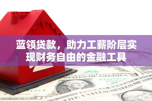 利通蓝领贷款，助力工薪阶层实现财务自由的金融工具