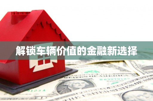 利通解锁车辆价值的金融新选择