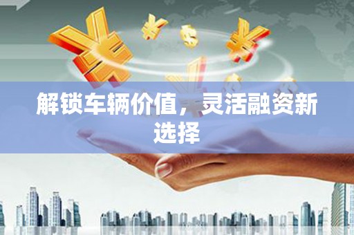 利通解锁车辆价值，灵活融资新选择