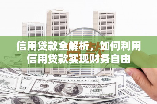 利通信用贷款全解析，如何利用信用贷款实现财务自由