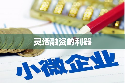 利通灵活融资的利器